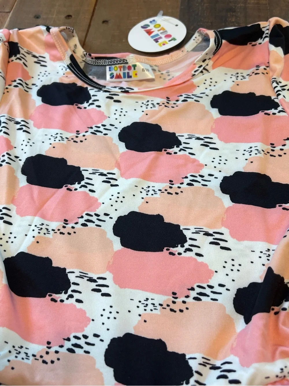 Dot Dot Smile size 8/10 girls Cap sleeve twirl dress new